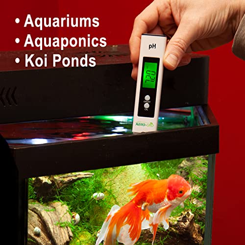 AERO-GRO Digital 4-in-1 Water Quality Testing Kit - High Accuracy Digital pH/TDS/EC/Temp Pen Set Perfect for Hydroponics, Pools, Koi Ponds, Drinking Water, Wine/Beer Making, Hot Tub, Spa, Aquarium