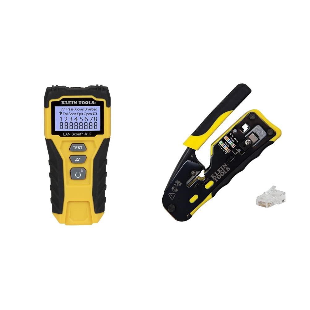 Klein Tools Cable Tester & Data Cable Installation Tool Kit