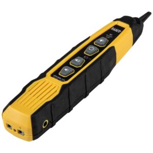 Klein Tools VDV501-852 Cable Tester & VDV500-123 Cable Tracer Probe-Pro Tracing Probe with Replaceable Non-Metallic, Conductive Tip and a Light for Use in Dark Spaces