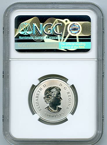 2022 No Mint Mark Royal Canadian Silver Medal of Bravery FIRST RELEASES $5 NGC SP69