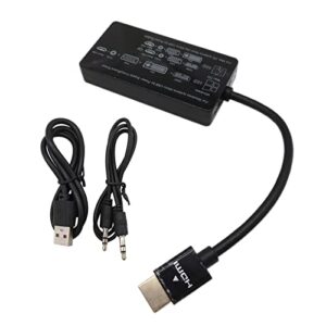 hdmi adapter for laptop computer 1080p hdmi to hdmi vga dvi audio multiport 4 in 1 synchronous display video converter adapter male to female
