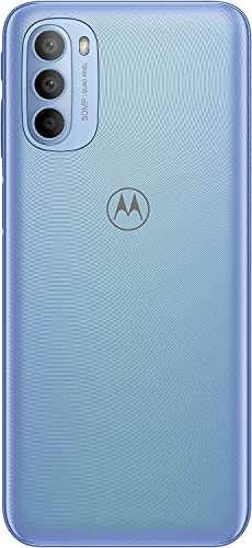 Moto G31 XT2173-2 4G LTE 64GB + 4GB GSM Unlocked Triple Camera International Version (No US Warranty) (w/Universal Charger Bundle) (Baby Blue)