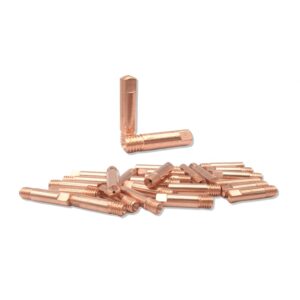 Copper Contact Tips .035'' / .030'' 30-pk Mig Welding Torch 11-30 Accessories for 15AK MIG/MAG Welding Torch MIG Guns (0.030'')