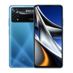 Poco X4 Pro 5G 256GB 8GB Factory Unlocked (GSM Only | No CDMA - not Compatible with Verizon/Sprint) Global Version - Laser Blue