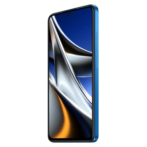 Poco X4 Pro 5G 256GB 8GB Factory Unlocked (GSM Only | No CDMA - not Compatible with Verizon/Sprint) Global Version - Laser Blue