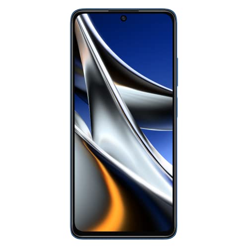 Poco X4 Pro 5G 256GB 8GB Factory Unlocked (GSM Only | No CDMA - not Compatible with Verizon/Sprint) Global Version - Laser Blue