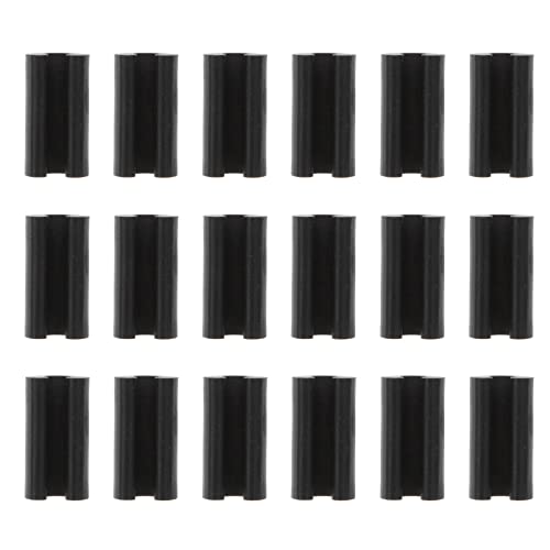 DOITOOL Rubber Feet for Sink Grid Sink Protectors: 100Pcs Kitchen Sink Wire Rack Feet Rubber Wire Bumper Replacement Parts for Kitchen Rack Black 4.8MM