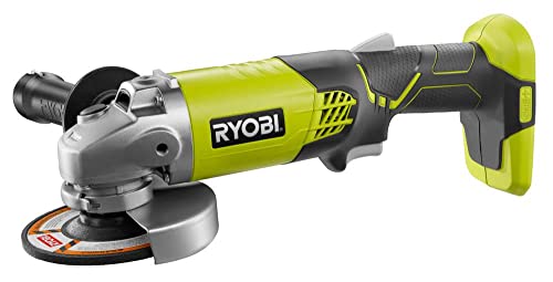 RYOBI 18-Volt 4-1/2" Angle Grinder Tool P421 + (1) Battery + Charger (Bulk Packaged)