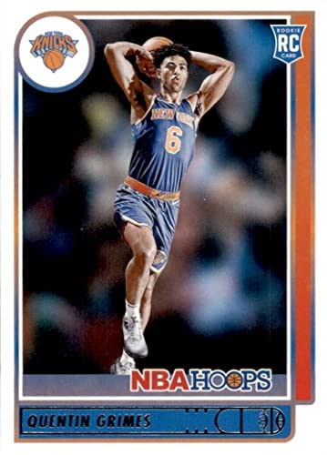 New York Knicks 2021 2022 Hoops Factory Sealed Team Set with Rookie cards of Quentin Grimes and Miles McBride