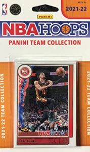 atlanta hawks 2021 2022 hoops factory sealed team set with rookie cards of jalen johnson and sharife cooper