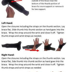 Therapist’s Choice® Neoprene Thumb Stabilizer, Universal Size