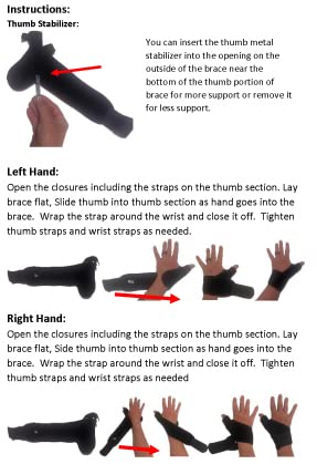 Therapist’s Choice® Neoprene Thumb Stabilizer, Universal Size