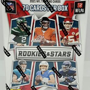 2021 Panini Rookies & Stars Football Trading Cards Blaster Box (70 cards per box)