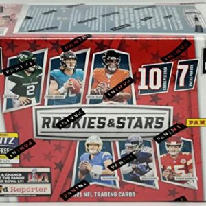 2021 Panini Rookies & Stars Football Trading Cards Blaster Box (70 cards per box)