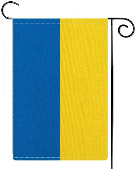 Nationality Region Ukraine Flag, Ukraine Flags Ukrainian Garden Flags, Nation International Flag World Country Flags Indoor and Outdoor Flags,Cotton linen Double-Sided.