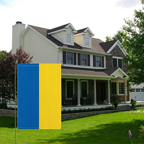 Nationality Region Ukraine Flag, Ukraine Flags Ukrainian Garden Flags, Nation International Flag World Country Flags Indoor and Outdoor Flags,Cotton linen Double-Sided.