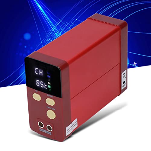 Adjustable Pulse Spot Welder, Aluminum Alloy Shell Portable Battery Welding Machine AT MT Trigger Mode Self Cooling for Soldering Hardware Parts(U.S. regulations)