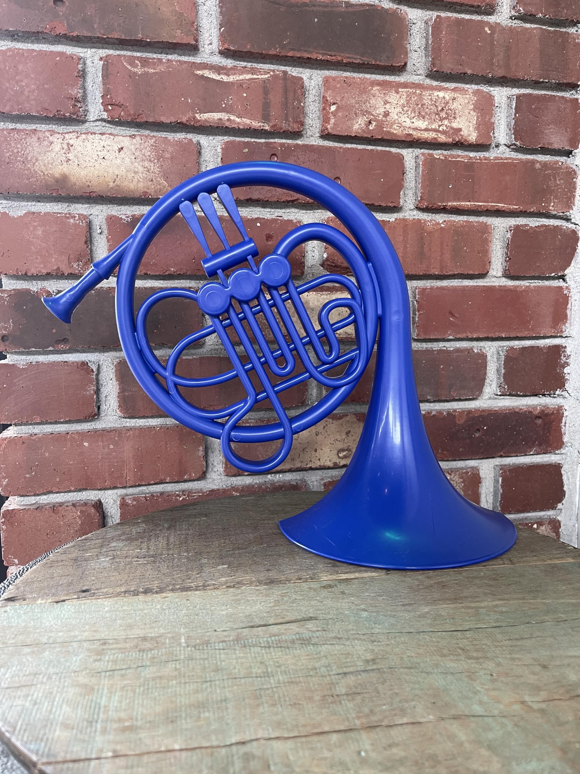 Blue French Horn/HIMYM/Prop Replica/Proposal Prop/Pop Culture Reference (16 in Wall Hanging)