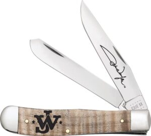 case cutlery john wayne trapper maple ca10708