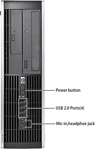 HP Elite Desktop Computer PC, 3.1 GHz, Intel Core i5, 16GB, RAM, 2TB HDD, New 22 inch LED Monitor, RGB Speaker and Keyboard Mouse, WiFi, Windows 10 Pro (Renewed)