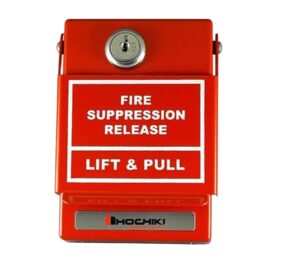 hochiki hps-dak-sr - pull station for fire suppression release- hca panel only
