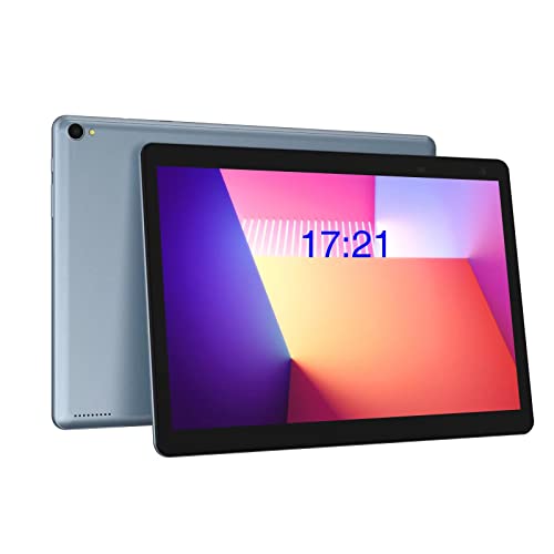 YQSAVIOR Tablets 10 inch Android Tablet, 2GB RAM & 32GB ROM Support 512GB Expand Tableta, 6000mAh Battery, AM FM WiFi Tablet (Blue)