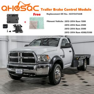 QHQSQC 82213474AB Trailer Brake Control Module for 2013-2014 Dodge Ram 1500 2500 3500 4500 5500 601-024