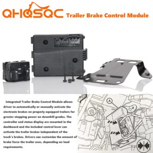 QHQSQC 82213474AB Trailer Brake Control Module for 2013-2014 Dodge Ram 1500 2500 3500 4500 5500 601-024