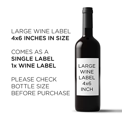 Pregnancy Reveal Wine Label for Parents Mom and Dad, Tiny Baby Announcements Gifts, Wine Bottle Stickers, We're Having a Baby Cards, Promoted to Grandparents, Im Pregnant