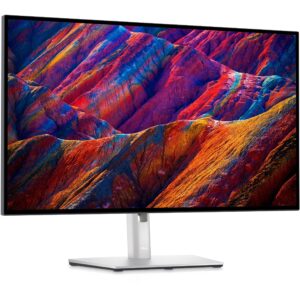 Dell UltraSharp U2723QE 27" 4K UHD WLED LCD Monitor - 16:9 - Black, Silver