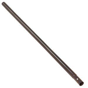 yardgrow replacement umbrella lower pole for patio umbrella, with bullet buckle (45.6''l, with bullet buckle) (brown-45.6''l, with bullet buckle)