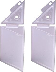 exterminator’s choice - bug bistro - reusable ant and cockroach bait box - serves bugs their last meal - keeps bait contained but available for bugs - 2 pack