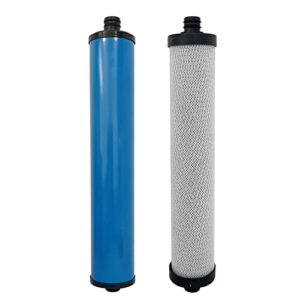 r.o. split pre & post replacement filter set for microline reverse osmosis system,without membrane