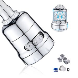 3modes high pressure luxury filtered kitchen water faucet aerator home pressure water diffuser bubbler water saving filter shower head nozzle tap connector