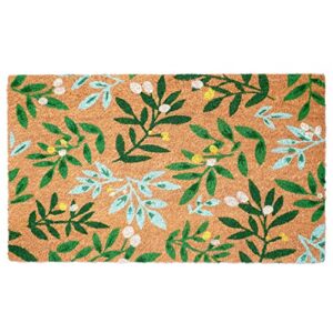 calloway mills botanical olives doormat (17" x 29")