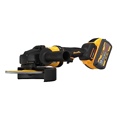 DEWALT 60V MAX* 7 in. Brushless Cordless Grinder with Kickback Brake Kit (DCG440X2)