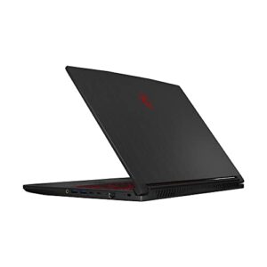 MSI 2022 GF65 15.6" FHD 144Hz Laptop Computer, 10th Gen Intel Core i5-10500H, 16GB RAM, 1TB PCIe SSD, Backlit Keyboard, NVIDIA GeForce RTX 3060 Graphics, Windows 10, Black, 32GB SnowBell USB Card