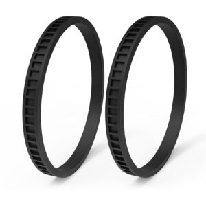 45-69-0030 band saw tire for milwaukee bandsaw compact pulley tires 2629-20 6242-6 2429-20 (4.0" diameter tires)- 2 pack
