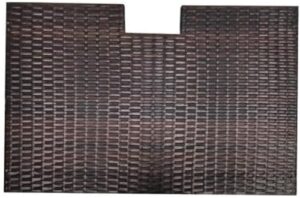 serenelifehome fire pit pe rattan panel replacement part, suitable for model number: slfptl