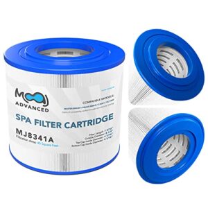moaj advanced spa filter replaces pma45-2004-r, filbur fc-1007, unicel c-8341, master spas ep40, x238330, x268325, x268330, apcc7156m, apcc7494 | 7 3/16" x 8 1/4" | washable & reusable | based in usa