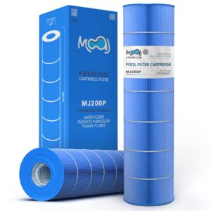 moaj premium pool filter replaces jandy cs200, r0462400, pjancs200, filbur fc-0823, unicel c8418, 17-175-3628, plfpjancs200, 833-205 | 33 1/8" x 8 15/16" | 200 square feet | asepsis-infused filtration