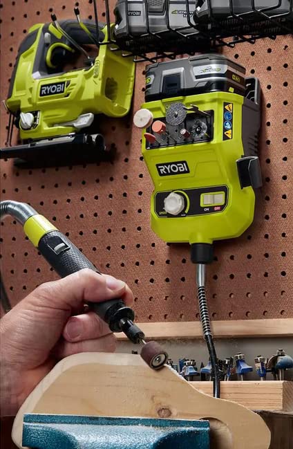 RYOBI P460SB ONE+ 18V Cordless Rotary Tool with 2.0 Ah Battery and Charger