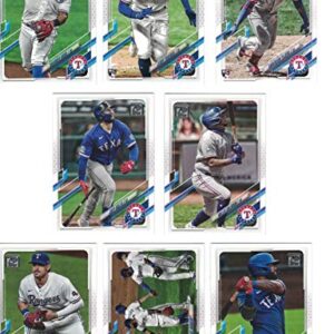 Texas Rangers / 2022 Topps Baseball Team Set (Series 1 and 2) with (22) Cards. PLUS 2021 Topps Rangers Baseball Team Set (Series 1 and 2) with (18) Cards. ***INCLUDES (3) Additional Bonus Cards of Former Rangers Greats Nolan Ryan, Rafael Palmeiro and Kenn