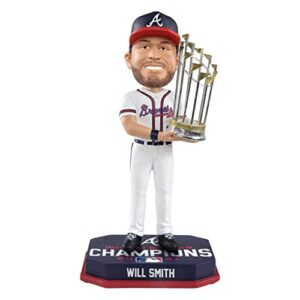 will smith atlanta braves 2021 world series champions bobblehead mlb