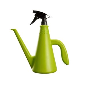 ytzada watering can with sprayer for indoor plants, 1l long spout small dual purpose spray bottle for house bonsai and outdoor garden flower