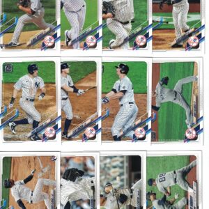 New York Yankees / 2022 Topps Baseball Team Set (Series 1 and 2) with (26) Cards. PLUS 2021 Topps New York Yankees Team Set (Series 1 and 2) with (26) Cards. ***INCLUDES (3) Additional Bonus Cards of Former Yankees Greats Don Mattingly, Mark Teixeira and