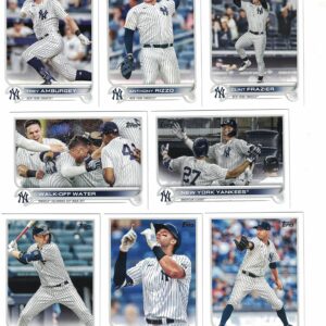 New York Yankees / 2022 Topps Baseball Team Set (Series 1 and 2) with (26) Cards. PLUS 2021 Topps New York Yankees Team Set (Series 1 and 2) with (26) Cards. ***INCLUDES (3) Additional Bonus Cards of Former Yankees Greats Don Mattingly, Mark Teixeira and