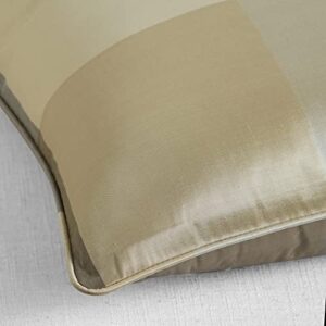 HPD Half Price Drapes Cushion Cover 18 x 18 Sheffield Silk Plaid - DS-SLK33-CC18PR - Pair, Sheffield