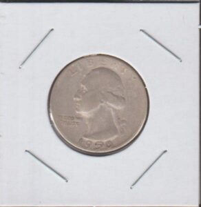 1950 s washington (1932-date) (90% silver) quarter fine