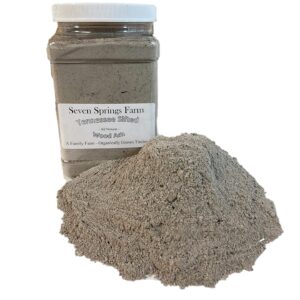 Seven Springs Farm - Tennessee Sifted Wood Ash - All Natural Ashes from Organically Grown Hardwood Timber (2 Pound, 1)